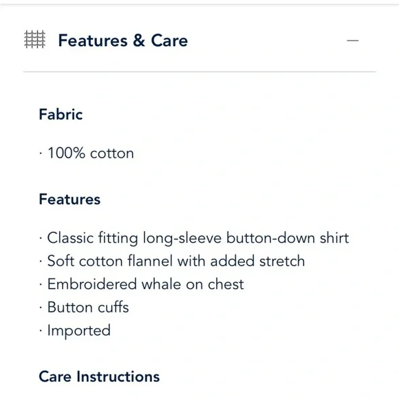 Boys Vineyard Vines Lyle Whale Flannel Shirt NWOT medium never worn 12-14 new - Picture 6 of 7